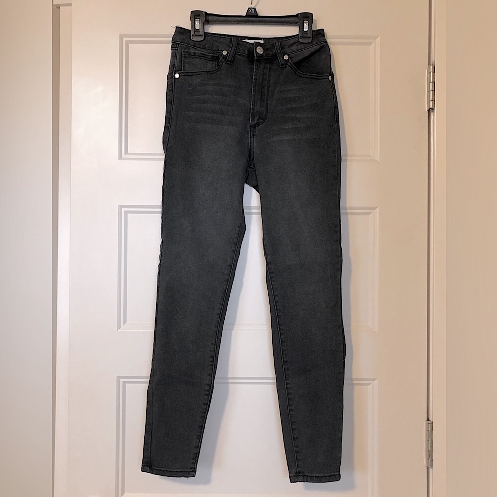 Black High Rise Forever 21 Skinny Jeans